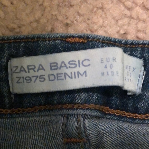 ZARA | Pearl Cuff Jeans - Picture 3 of 3